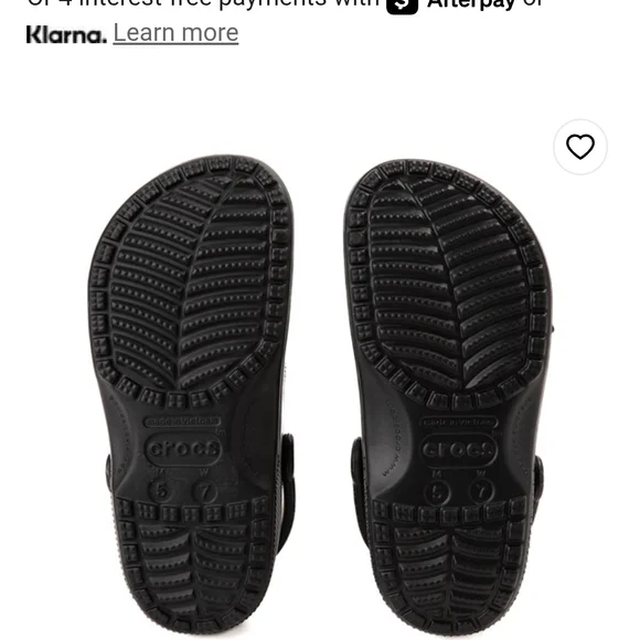 Crocs WEDNESDAY Nevermore Siza 6 NWT - Picture 5 of 11